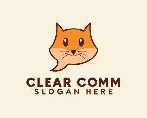 Cute Cat Messaging logo