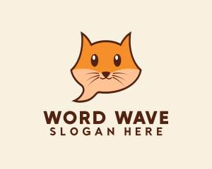 Cute Cat Messaging logo