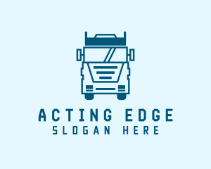 Freight Transportation Trucking logo design