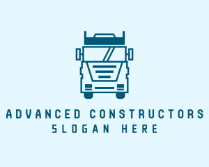 Freight Transportation Trucking logo design