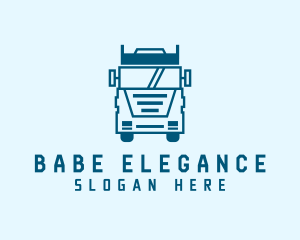 Freight Transportation Trucking logo design