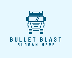 Freight Transportation Trucking logo design