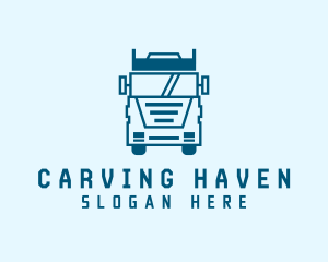 Freight Transportation Trucking logo design