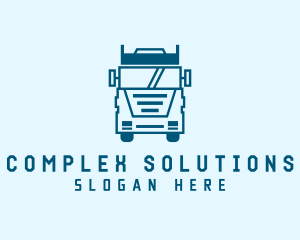 Freight Transportation Trucking logo design