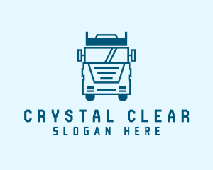 Freight Transportation Trucking logo design