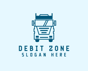 Freight Transportation Trucking logo design