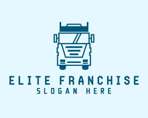 Freight Transportation Trucking logo design