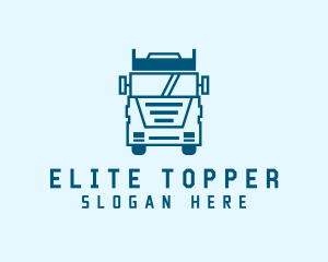 Freight Transportation Trucking logo design