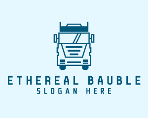 Freight Transportation Trucking logo design