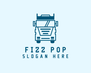 Freight Transportation Trucking logo design