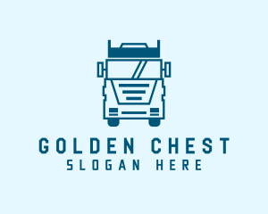 Freight Transportation Trucking logo design