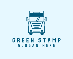 Freight Transportation Trucking logo design