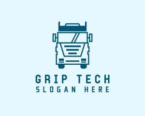 Freight Transportation Trucking logo design