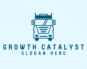 Freight Transportation Trucking logo design