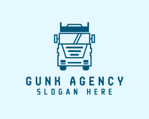 Freight Transportation Trucking logo design