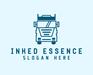 Freight Transportation Trucking logo design