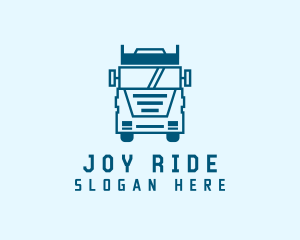 Freight Transportation Trucking logo design