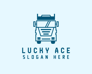 Freight Transportation Trucking logo design