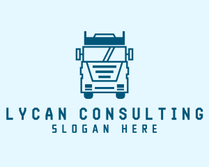 Freight Transportation Trucking logo design