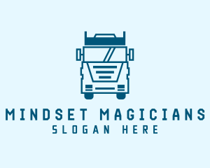 Freight Transportation Trucking logo design