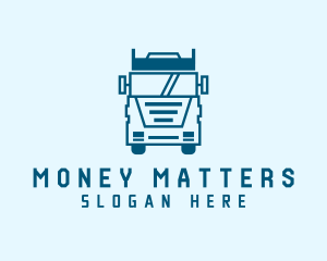 Freight Transportation Trucking logo design