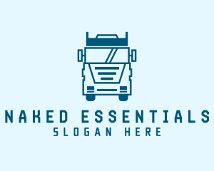 Freight Transportation Trucking logo design