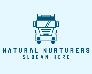 Freight Transportation Trucking logo design