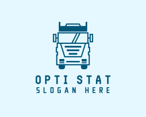 Freight Transportation Trucking logo design