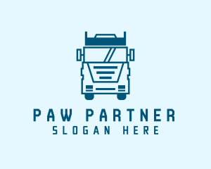 Freight Transportation Trucking logo design