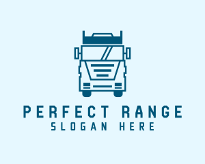 Freight Transportation Trucking logo design