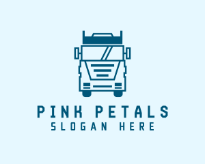 Freight Transportation Trucking logo design