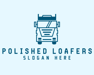 Freight Transportation Trucking logo design