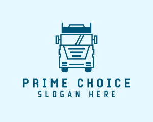 Freight Transportation Trucking logo design