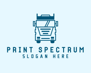 Freight Transportation Trucking logo design