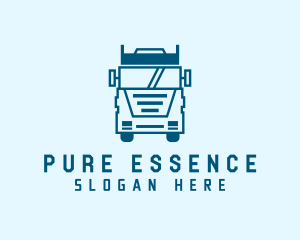 Freight Transportation Trucking logo design