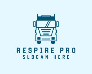 Freight Transportation Trucking logo design