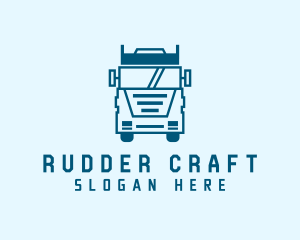 Freight Transportation Trucking logo design