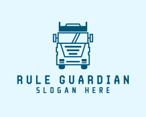 Freight Transportation Trucking logo design