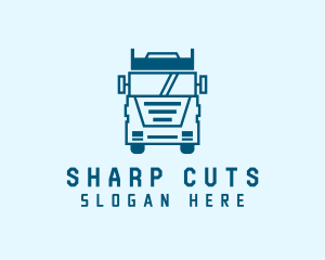 Freight Transportation Trucking logo design