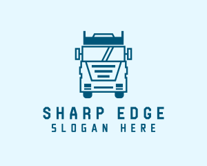 Freight Transportation Trucking logo design