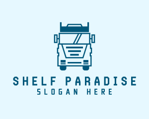 Freight Transportation Trucking logo design