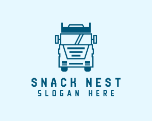 Freight Transportation Trucking logo design