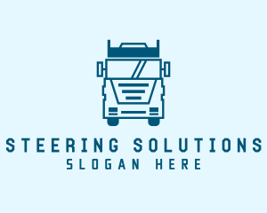 Freight Transportation Trucking logo design