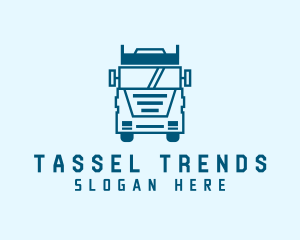 Freight Transportation Trucking logo design