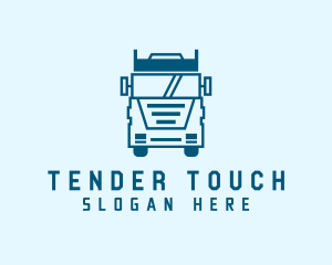 Freight Transportation Trucking logo design