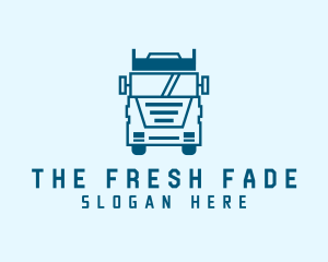 Freight Transportation Trucking logo design