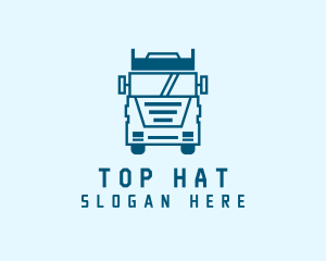 Freight Transportation Trucking logo design