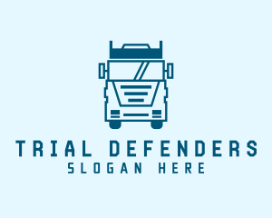 Freight Transportation Trucking logo design