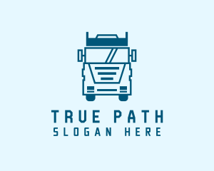 Freight Transportation Trucking logo design