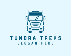 Freight Transportation Trucking logo design